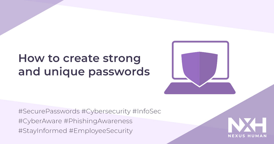 How to Create Strong and Unique Passwords blog