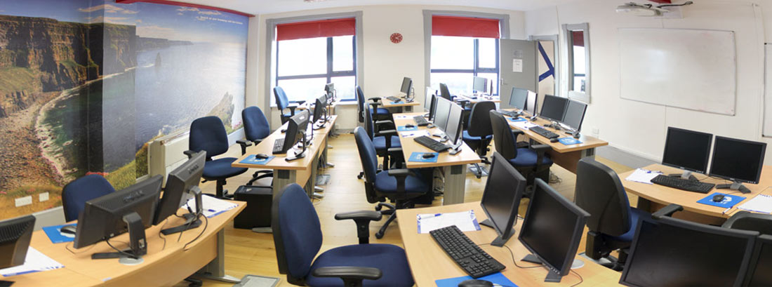 Beckett training room in our Dublin office